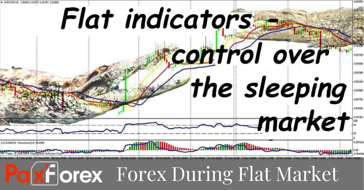 Trading forex during flat market1